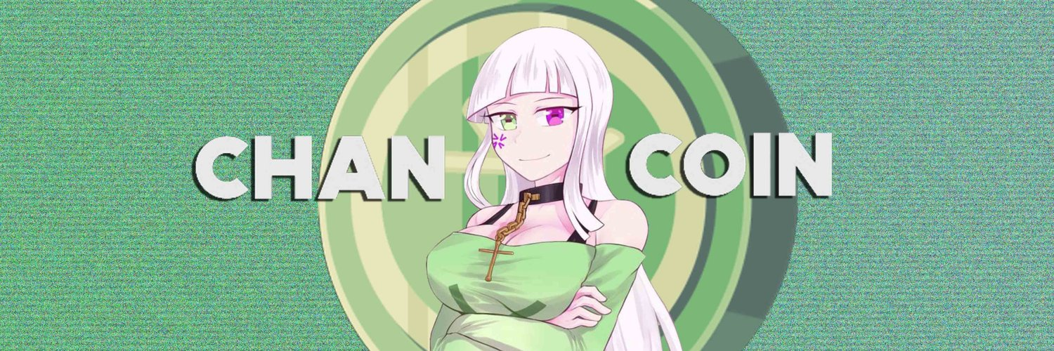 CHANCOIN Banner with Anime Girl